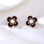 Show details for New Artificial Pearl Copper or Brass Stud Earrings