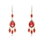 Show details for Fast Selling Red Gold Plated Dangle Earrings from Editor Picks