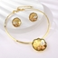 Show details for Casual Big Necklace and Earring Set with Fast Shipping