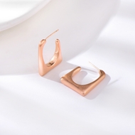 Picture of Irresistible Gold Plated Dubai Stud Earrings As a Gift