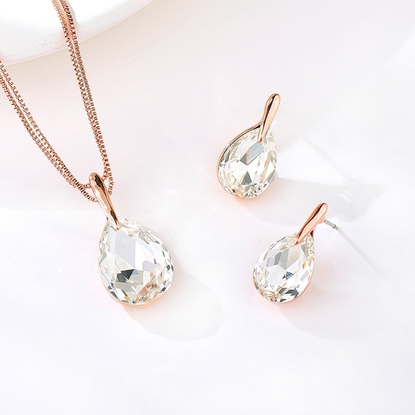 Picture of Bulk Rose Gold Plated Classic 2 Piece Jewelry Set Exclusive Online