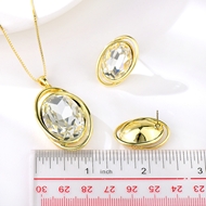 Picture of Inexpensive Gold Plated Classic 2 Piece Jewelry Set from Reliable Manufacturer