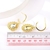 Picture of Bulk Gold Plated Classic Dangle Earrings Exclusive Online