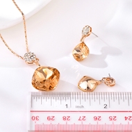 Picture of Unique Small Rose Gold Plated 2 Pieces Jewelry Sets