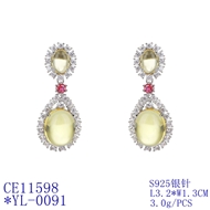 Picture of Luxury Yellow Dangle Earrings Online Only