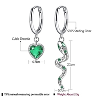 Picture of Hot Selling Green Small Dangle Earrings from Top Designer