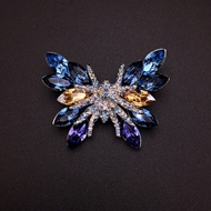 Show details for Nickel Free Blue Swarovski Element Brooche with No-Risk Return Show details for Nickel Free Blue Swarovski Element Brooche with No-Risk Return