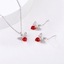 Show details for Fancy Small Love & Heart 2 Piece Jewelry Set