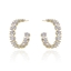 Show details for New Season White Cubic Zirconia Dangle Earrings for Female