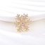 Show details for Copper or Brass Gold Plated Brooche of Original Design