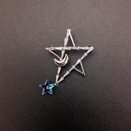 Show details for Impressive Blue Zinc Alloy Brooche with 3~7 Day Delivery Show details for Impressive Blue Zinc Alloy Brooche with 3~7 Day Delivery