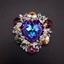 Show details for Small Swarovski Element Brooche with No-Risk Refund