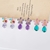 Picture of Charming Colorful Gold Plated Dangle Earrings with Easy Return