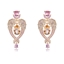 Show details for Shop Gold Plated Big Dangle Earrings with Price