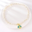 Show details for Staple Medium Gold Plated Short Chain Necklace