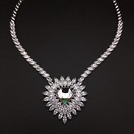 Show details for Zinc Alloy White Short Chain Necklace with Worldwide Shipping Show details for Zinc Alloy White Short Chain Necklace with Worldwide Shipping