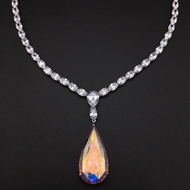 Show details for Big Platinum Plated Short Chain Necklace from Trust-worthy Supplier Show details for Big Platinum Plated Short Chain Necklace from Trust-worthy Supplier