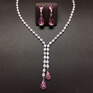 Show details for Low Price Platinum Plated Swarovski Element 2 Piece Jewelry Set from Trust-worthy Supplier Show details for Low Price Platinum Plated Swarovski Element 2 Piece Jewelry Set from Trust-worthy Supplier