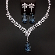 Show details for Good Quality Swarovski Element Zinc Alloy 2 Piece Jewelry Set Show details for Good Quality Swarovski Element Zinc Alloy 2 Piece Jewelry Set