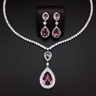 Show details for Inexpensive Platinum Plated Swarovski Element 2 Piece Jewelry Set from Reliable Manufacturer Show details for Inexpensive Platinum Plated Swarovski Element 2 Piece Jewelry Set from Reliable Manufacturer