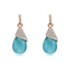 Show details for Unusual Small Zinc Alloy Dangle Earrings