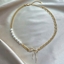 Show details for Copper or Brass Cubic Zirconia Short Chain Necklace with Unbeatable Quality
