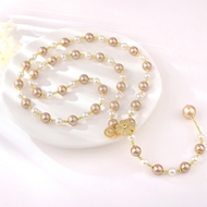 Show details for Irresistible Gold Plated Big Y Necklace For Your Occasions Show details for Irresistible Gold Plated Big Y Necklace For Your Occasions