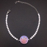 Show details for Zinc Alloy Pink Fashion Bracelet with Unbeatable Quality Show details for Zinc Alloy Pink Fashion Bracelet with Unbeatable Quality