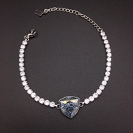 Show details for Small Platinum Plated Fashion Bracelet with Speedy Delivery Show details for Small Platinum Plated Fashion Bracelet with Speedy Delivery