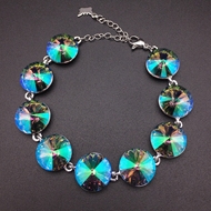 Show details for Small Platinum Plated Fashion Bracelet with 3~7 Day Delivery Show details for Small Platinum Plated Fashion Bracelet with 3~7 Day Delivery