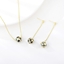 Show details for Good Enamel Copper or Brass 2 Piece Jewelry Set