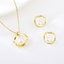 Show details for New Artificial Pearl Zinc Alloy 2 Piece Jewelry Set