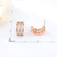 Picture of Buy Rose Gold Plated Small Stud Earrings with Low Cost