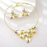 Show details for Need-Now Multi-tone Plated Dubai 2 Piece Jewelry Set from Editor Picks