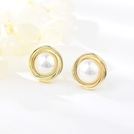 Picture of Classic Gold Plated Stud Earrings with Worldwide Shipping