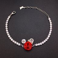 Show details for Low Cost Platinum Plated Swarovski Element Fashion Bracelet with Low Cost Show details for Low Cost Platinum Plated Swarovski Element Fashion Bracelet with Low Cost