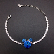Show details for Zinc Alloy Platinum Plated Fashion Bracelet with Worldwide Shipping Show details for Zinc Alloy Platinum Plated Fashion Bracelet with Worldwide Shipping