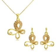 Picture of Trendy Gold Plated Classic 2 Piece Jewelry Set with Low MOQ