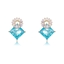 Show details for Distinctive Blue Luxury Dangle Earrings with Low MOQ