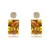 Picture of Yellow Big Dangle Earrings with Low MOQ