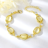 Show details for Attractive White Opal Fashion Bracelet Direct from Factory Show details for Attractive White Opal Fashion Bracelet Direct from Factory