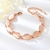 Picture of Trendy Rose Gold Plated Opal Fashion Bracelet with No-Risk Refund