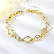Show details for Pretty Opal White Fashion Bracelet Show details for Pretty Opal White Fashion Bracelet