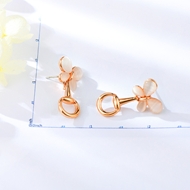 Picture of White Zinc Alloy Stud Earrings As a Gift