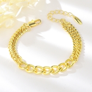 Show details for Dubai Gold Plated Fashion Bracelet with Speedy Delivery