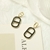 Picture of Copper or Brass Black Dangle Earrings with Full Guarantee