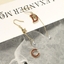 Show details for Charming Red Small Dangle Earrings As a Gift