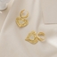 Show details for Copper or Brass Gold Plated Dangle Earrings from Editor Picks