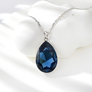 Show details for Zinc Alloy Blue Pendant Necklace with 3~7 Day Delivery Show details for Zinc Alloy Blue Pendant Necklace with 3~7 Day Delivery