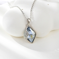 Show details for Small Swarovski Element Pendant Necklace with Fast Shipping Show details for Small Swarovski Element Pendant Necklace with Fast Shipping